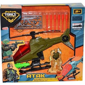 Resim ML521 Forcamates Helikopter Asker Seti - Molmo Oyuncak 
