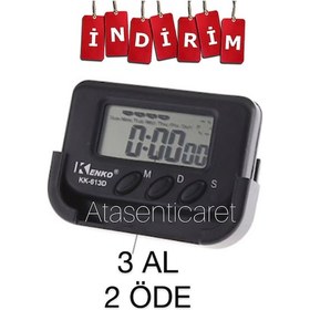 Resim Kenko Marka Araç Içi Saat(Araba Saati)Kronometre(Kk-613D)Alarm (390316667) 
