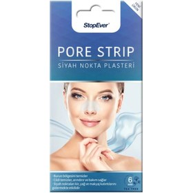 Resim StopEver Pore Strip Siyah Nokta Bandı 6'lı - Gratis 