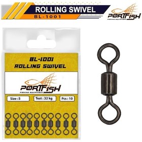 Resim Portfish Bl-1001 Bilyalı Fırdöndü 10 