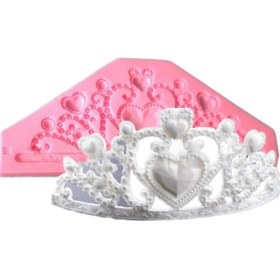 Resim Megaw Prenses Tacı Silikon Kalıp Büyük Boy 