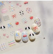 Resim Flybuy Sevimli Köpek Yavrusu Çiçekler & Yağmurlu Gökkuşağı To3790 