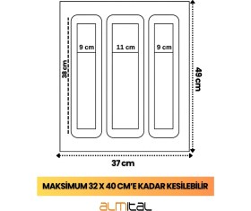 Resim 37X49 Mikro Kabartma Desenli Beyaz Kepçelik En 32 Boy 40 Cm'e Kadar Kesilebilir (Ücretsiz Kesim) 