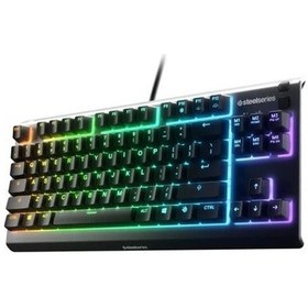 Resim Steelseries Apex 3 Hibrit Mekanik Oyun Klavyesi Apex 3 Tkl 