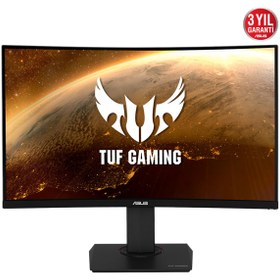 Resim ASUS 27" Ips Tuf Gamıng Vg32vqr 1ms 165hz Hdmı-dp Kavisli Gaming Monitör (2560 X 1440) 