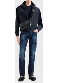 Resim Emporio Armani Erkek Kot Pantolon 3d1j06 1d14z 0942 Lacivert Lacivert 