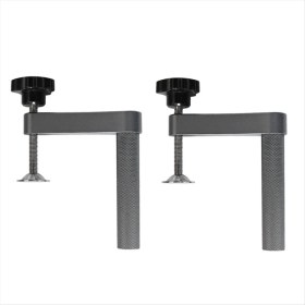 Resim Echo Chicly 2pcs 20MM Ahşap Işleme Hızlı Basın Masaüstü Basınç Kelepçesi Kelepçesi Kelepçe Alüminyum Alaşım Parçaları Çalışma Tezgahı Dıy Aracı (Yurt Dışından) 