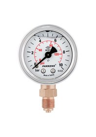 Resim Çap 50 ALTtan 10 Bar Gliserinli Manometre - Pakkens 