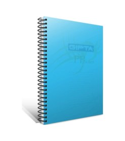 Resim Eko Pp A4 Spiralli Pp Kapak Defter 60 Yaprak Çizgili 12 Li Paket 4175 