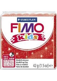 Resim Staedtler Fimo Kids Polimer Kil 42Gr. Glitter Red 