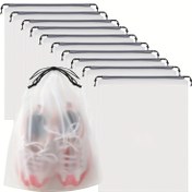 Resim Çekmeceleri olan şeffaf seyahat ayakkabı çantaları, paketleme için tasarlanmış bu su geçirmez ve toz geçirmez depolama çantaları hem erkekler hem de kadınlar için uygundur. 