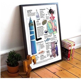 Resim Anason İşleri L Harfli. Poster 50x70cm 