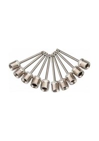 Resim Top Şişirme İğnesi Top Sibobu 10 Adet Açık Gri 