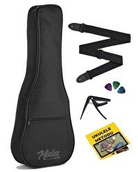 Resim Midex CS-21A Soprano Ukulele Kılıfı (Askı Capo Pena) 