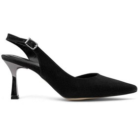 Resim Elit Pm439 K370t Kadın Klasik Topuklu Ayakkabı Siyah Siyah 