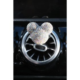 Resim Tasarım Arabam Panda Koku Yaldız Taş & Bagetsiz 