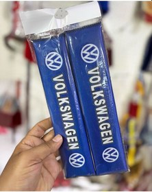 Resim Tüm Otomobillere Uyumlu, Aracınıza Özel Tasarım Baskılı, Emniyet Kemeri Yumuşatıcı Ped, Wwmavı 