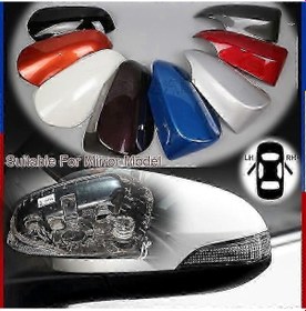 Resim Toyota Yaris Hatchback 2012 - 2020 Dikiz Aynası Kapağı Muhafaza Kılıfı R Gümüş 