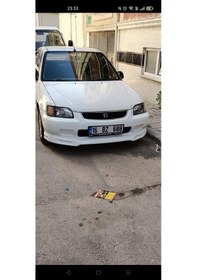 Resim Euro Civic 1996 1997 Model Ön Tampon Fiber Uyumlu 