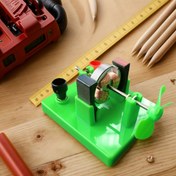 Resim 1/2 Adet Eğitici DC Motor Mini Model - ABS Reçine, Ofis Dostu Fizik Deney Seti, Okul Laboratuvarı ve Bilim Eğitimi İçin Uygun, Mükemmel Öğretim Aracı, Eğitim Hediyesi 