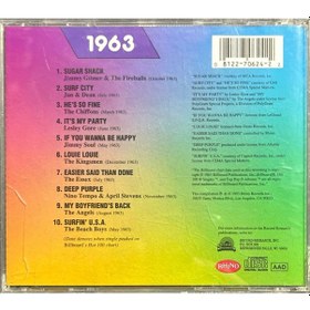 Resim Müzik Cd Sidir Plak Değildir Cd Bilboard 1963 Top Rock 'n' Roll 