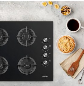Resim Kumtel KO-40TSHDF Set Üstü Cam Döküm Izgaralı Ocak 