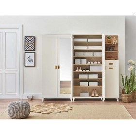 Resim Zerkaconcept Açelya Portmanto Vestiyer Ayakkabılık 225 Cm - Ücretsiz Kurulum 