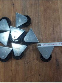 Resim ARON Hts104 Sabit Tekerlek Sehpa Masa Büro Ofis Mobilya Tekeri 65mm (4'LÜ SET) 