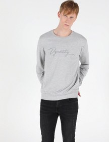 Resim Colin's Regular Fit Erkek Gri Melanj Sweatshirt CL1050658_Q1.V2_MGA 