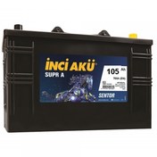 Resim İnci Supr A Sentor 12 V 105 Ah Akü 