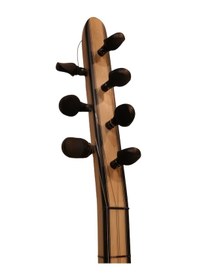 Resim Telli Çalgı Yapım Uzun Sap 41 Tekne Yaprak Karaağaç Profesyonel Bağlama 