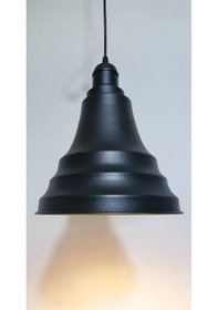 Resim Riolight Retro Siyah Içi Gold Tekli Metal Sarkıt Çap:23Cm (538286634) 