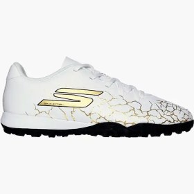 Resim Skechers Jr Youth Tf Çocuk Halı Saha Ayakkabısı Beyaz 