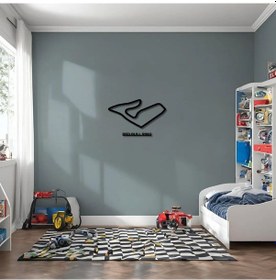 Resim Modern Metal Duvar Sanatı Avusturya Grand Prix Metal Duvar Tablosu Formula 1 