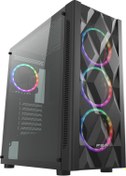 Resim 650W CMT595AL Gaming E-ATX PC Kasası FSP