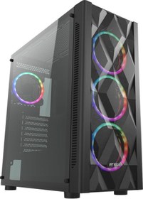 Resim 650W CMT595AL Gaming E-ATX PC Kasası FSP