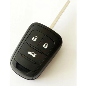 Resim Skilit Samsun Oto Kilit Opel Astra J Insignia Anahtar Kabı Kumanda Kabı 3 Butonlu Logolu 