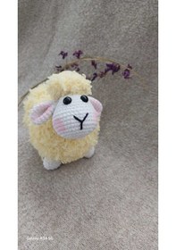 Resim Uyku Arkadaşı Amigurumi Kuzucuk 