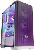 Resim Bitfenix Nova Mesh NSE-300-WWGKP-4A Tempered Glass ARGB USB 3.0 ATX Beyaz Mor Mid Tower Kasa 
