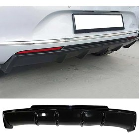 Resim MKG Opel Astra J Makyajlı Kasa Hb Rieger Difüzör Çıkışsız Piona Black 2012 2013 2014 2015 