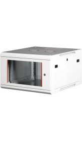 Resim Lande - 6u 19" Duvar Tipi Rack Kabinet - Genişlik: 600 mm | Derinlik: 600 mm - Açık Gri (Demonte) 