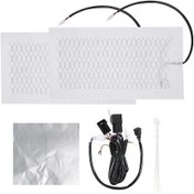 Resim Youtek 12v Karbon Fiber Otomobil Koltuk Isıtıcı Seti - 2 Modlu, Tek Koltuk, 2 Isıtıcı Pad Ve Kontrol Anahtarı 