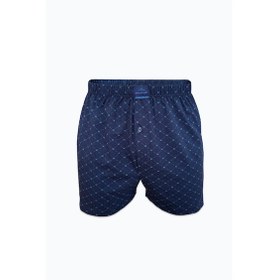 Resim Malabadi Erkek 3 Lü Lacivert Premium Collection Desenli Geniş Kalıp Modal Boxer 3m254 Lacivert 