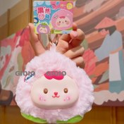 Resim Silver1 Peluş Bebek Aşk Düğmesi Çanta Kolye Sevimli Biblolar Bebek Çekicilik Küçük Kolye Anahtarlık (Yurt Dışından) 