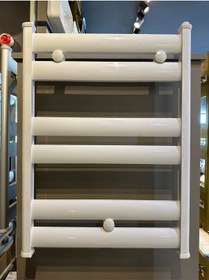 Resim İsaoğlu Yapı Beyaz Havlupan Mat Beyaz Vanalar Dahil Set Banyo Havlupan 50 70 Ölçü 