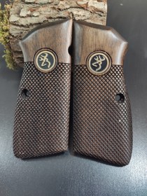 Resim ZIB GRIPS Browning HP 14 Pistol Grip Handmade From Walnut Wood Ars.022 