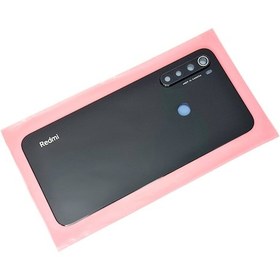 Resim Tkgz Xiaomi Redmi Note 8 Arka Kapak Batarya Kapağı Kamera Camı Siyah 