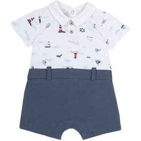 Resim Chicco Tulum - Yarım Kol 09051363000000 000028 Dark Lıght Blue Mavi 