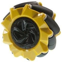 Resim 80mm Yellow Omni Mecanum Wheel - Right 