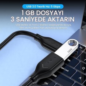 Resim VegGieg USB 3.0 Uzatma Kablosu 50CM 